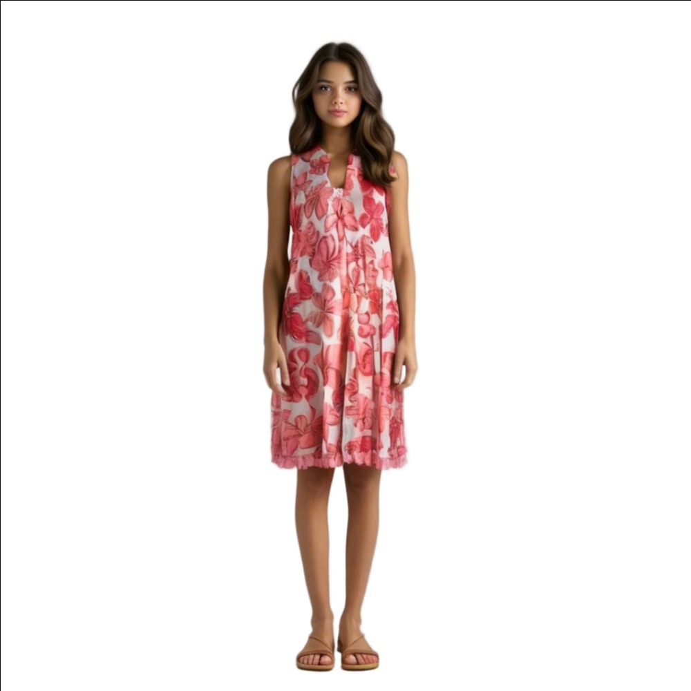 SIMPLY SOUTHERN trapeze-style summer dress/beach cover, Size Med, EUC